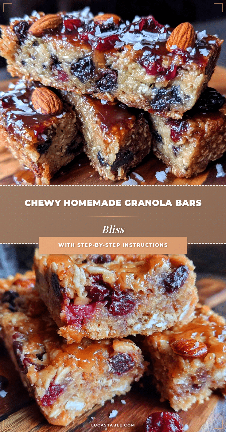 chewy homemade granola bars bliss recipe recipe