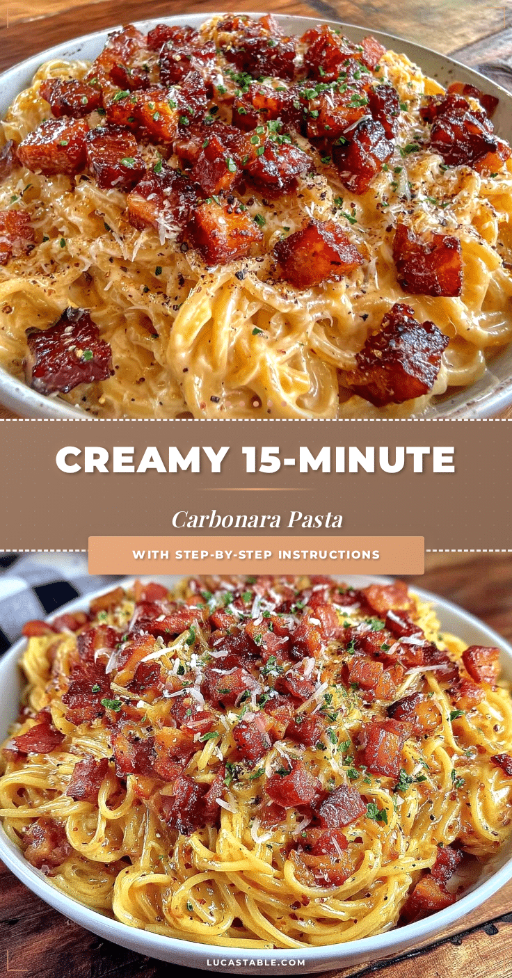creamy carbonara pasta recipe recipe
