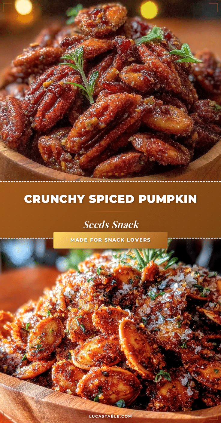 crispy spiced pumpkin seeds recipe