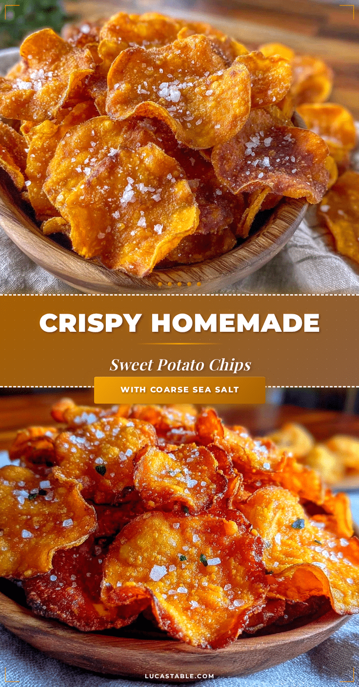 crispy sweet potato chips recipe
