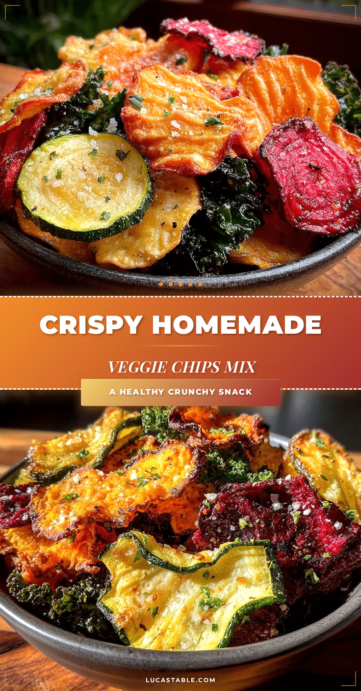 crispy veggie chips mix recipe