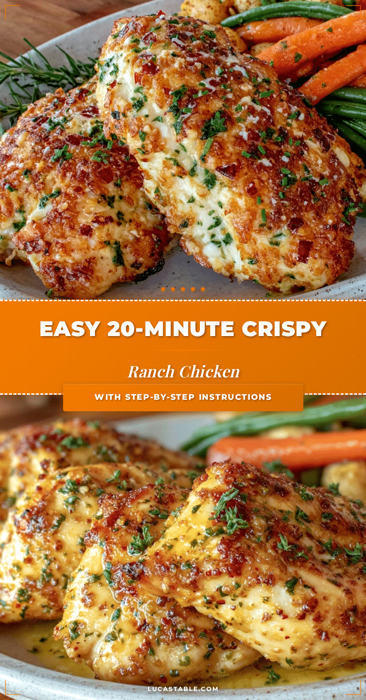 Easy 20-Minute Ranch Chicken recipe