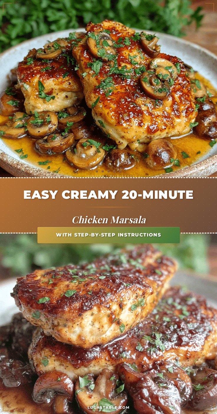 easy creamy chicken marsala recipe