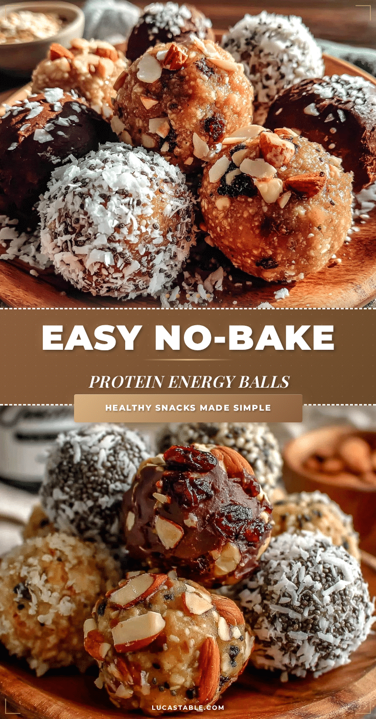 easy no-bake protein balls recipe