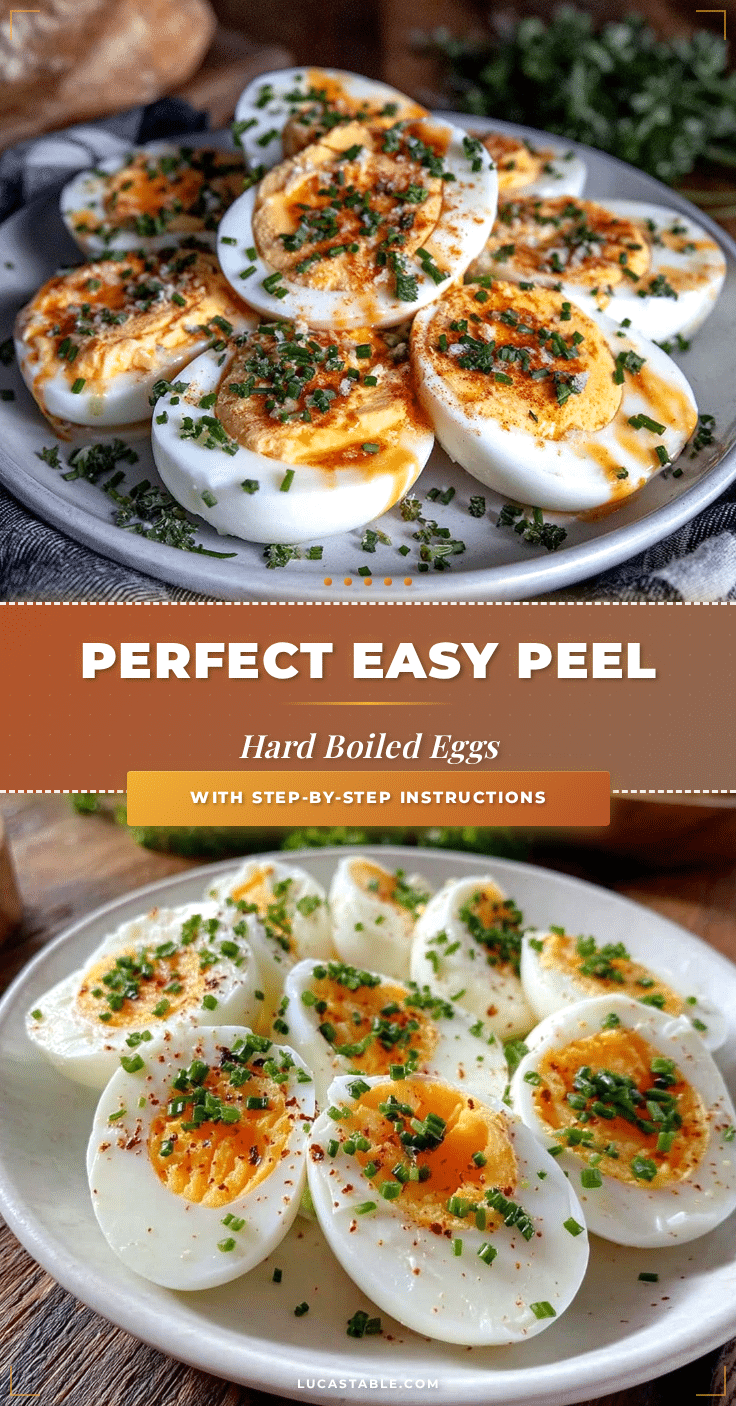 easy perfect hard boiled eggs recipe