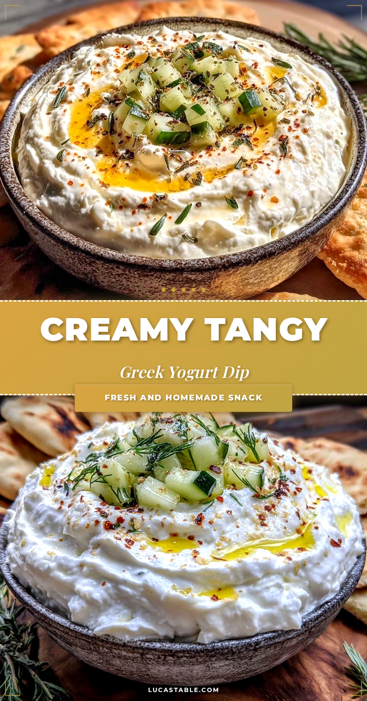 fresh greek yogurt dip recipe