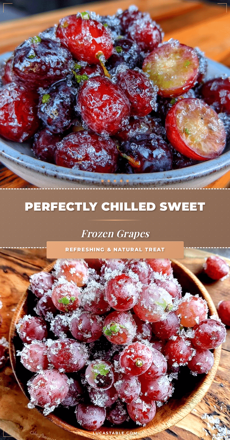 frozen grapes recipe