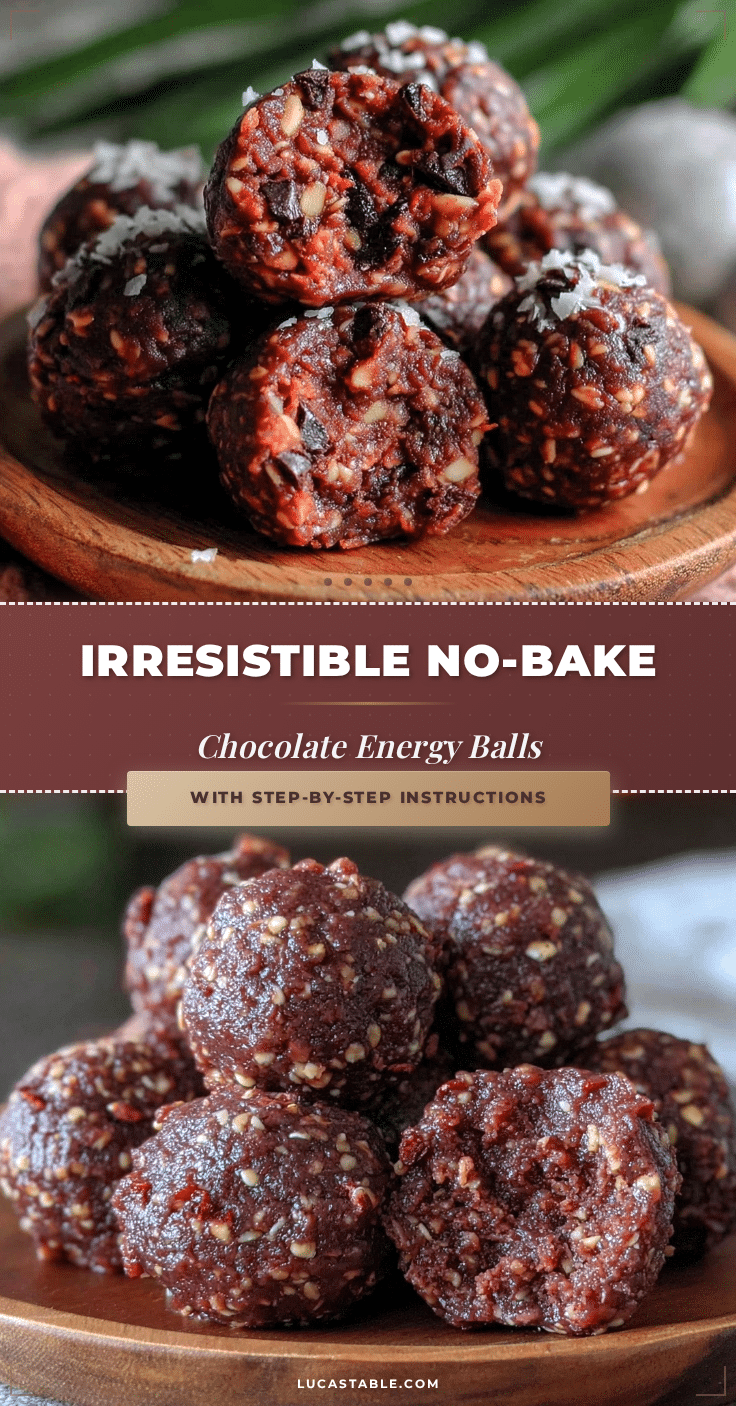 healthy chocolate energy balls recipe