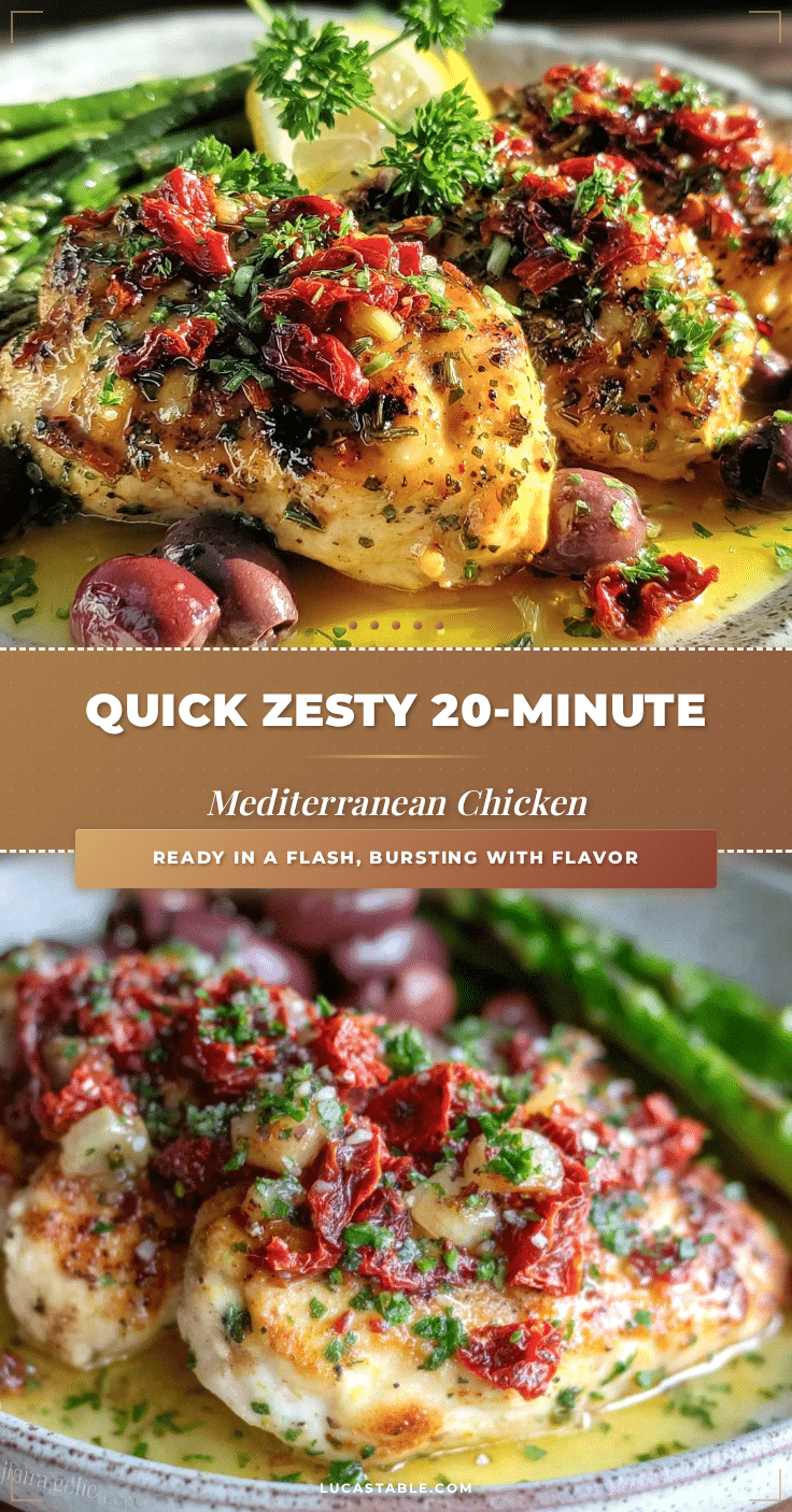 Quick 20-Minute Mediterranean Chicken recipe