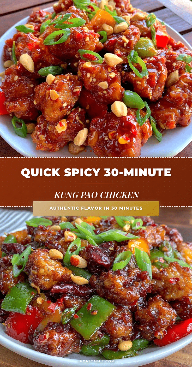quick 30-minute kung pao chicken recipe