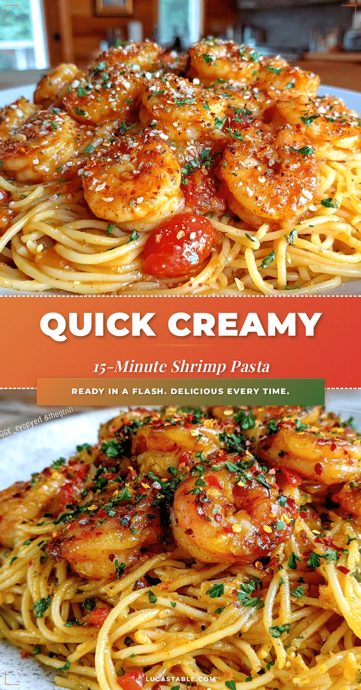quick creamy shrimp pasta recipe