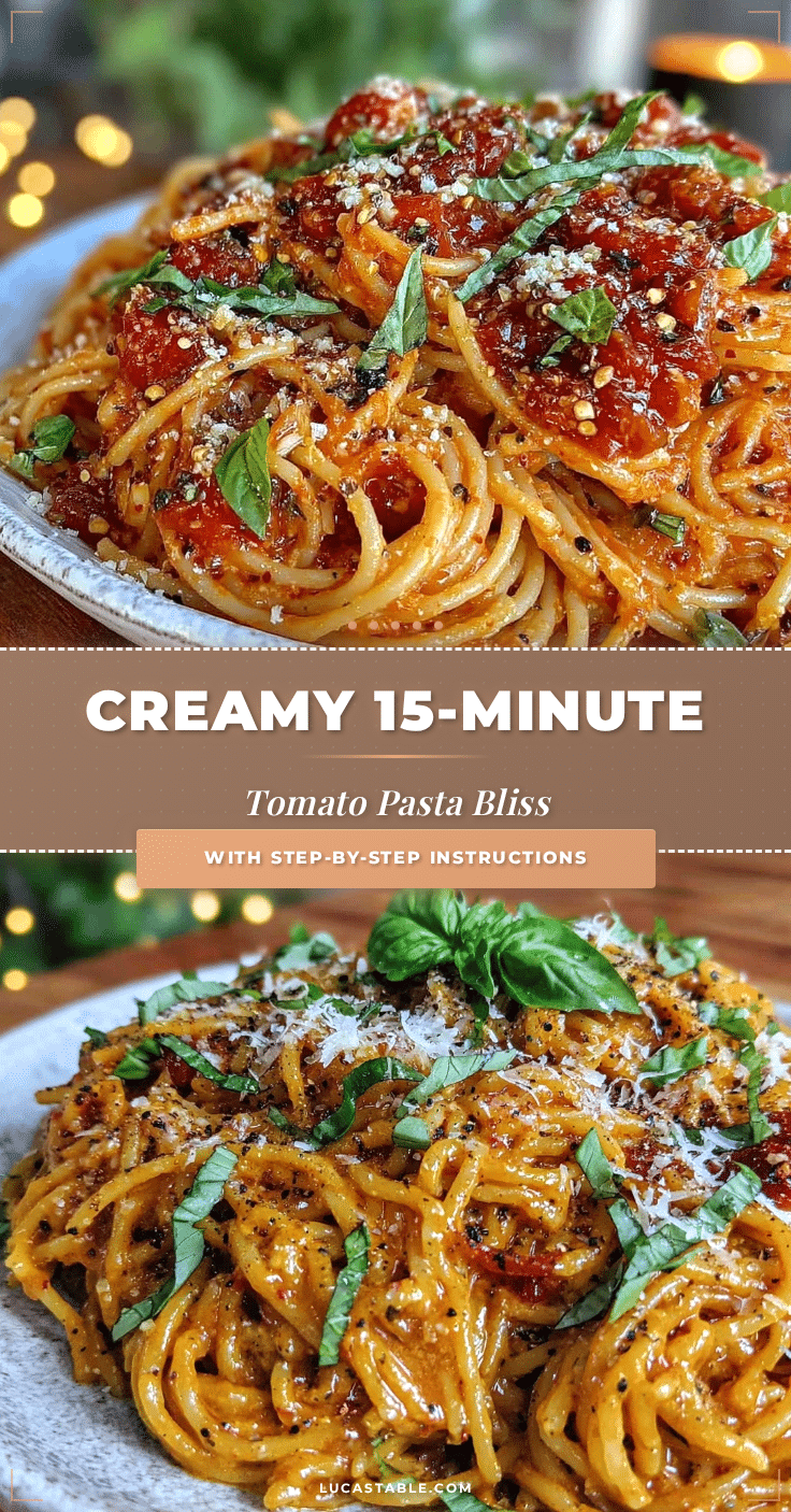 quick creamy tomato pasta recipe