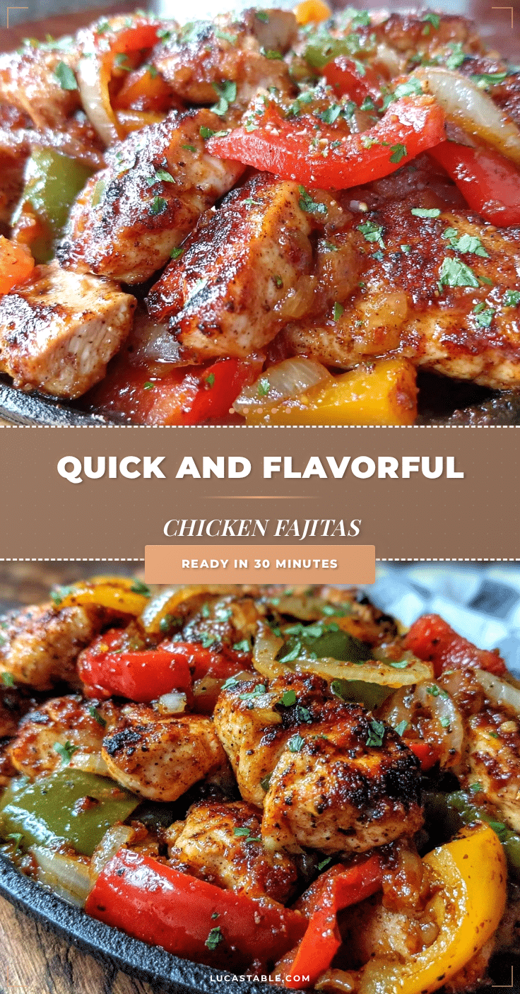 quick flavorful chicken fajitas recipe