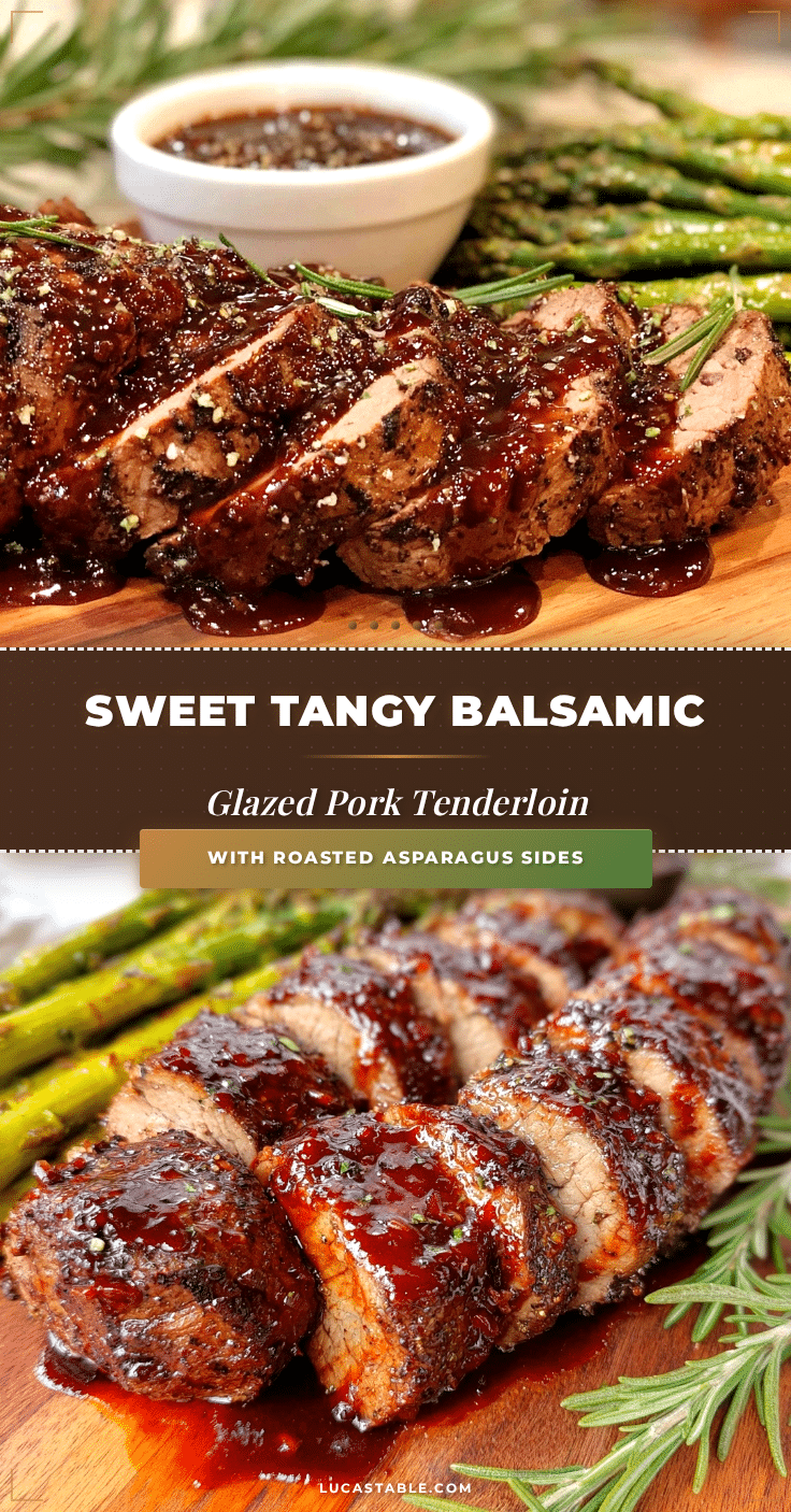 balsamic glazed pork tenderloin recipe