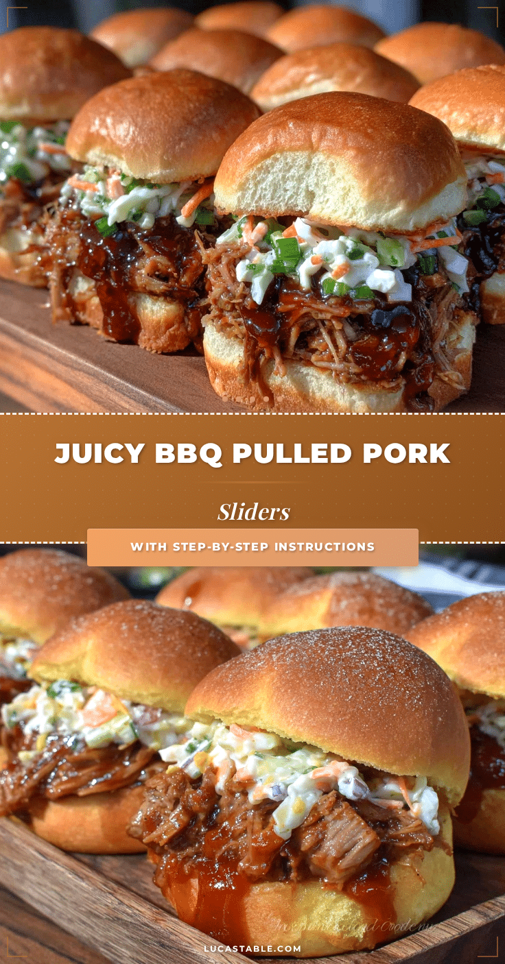 BBQ pulled pork sliders recipe