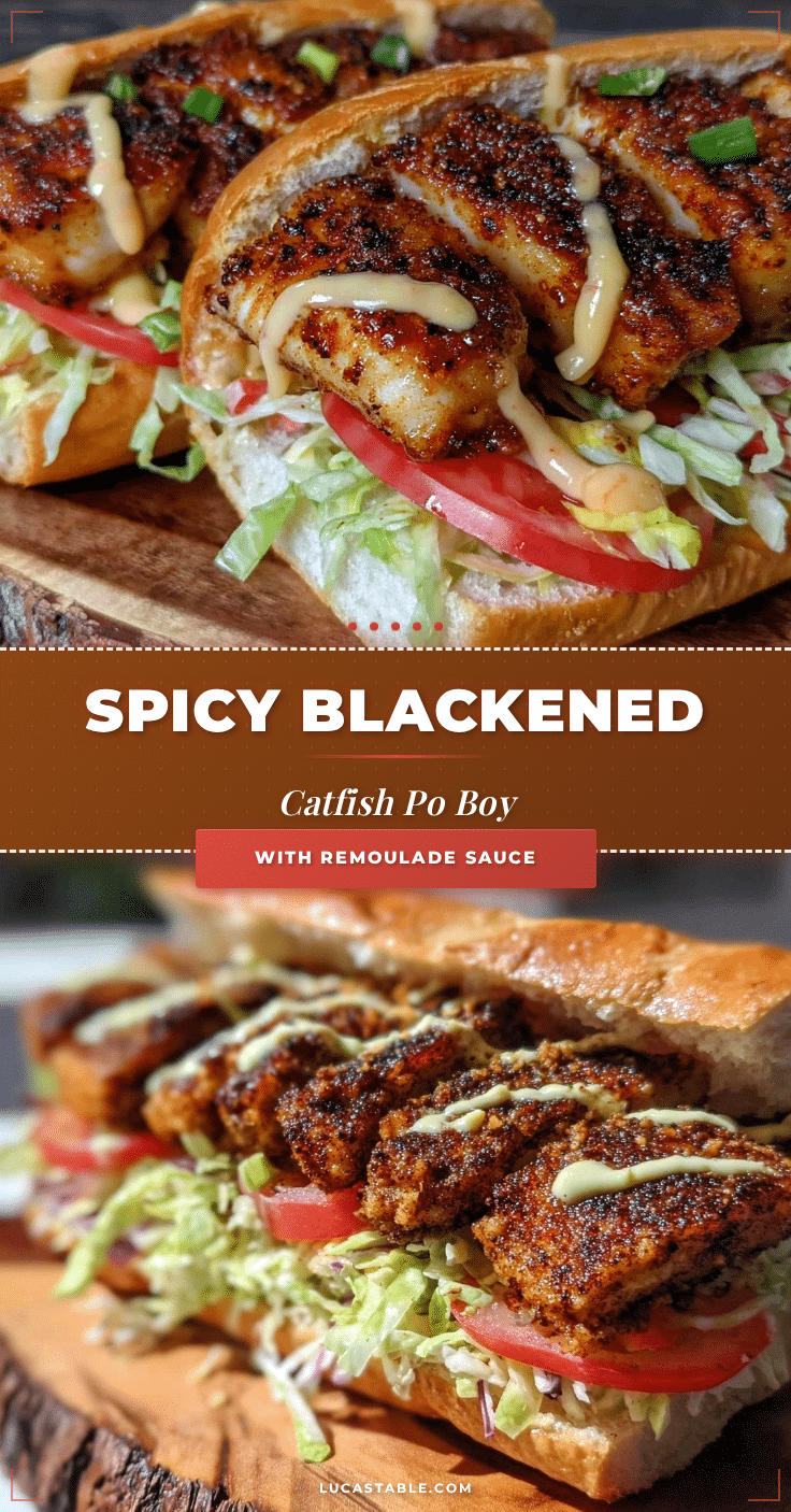 blackened catfish po boy recipe