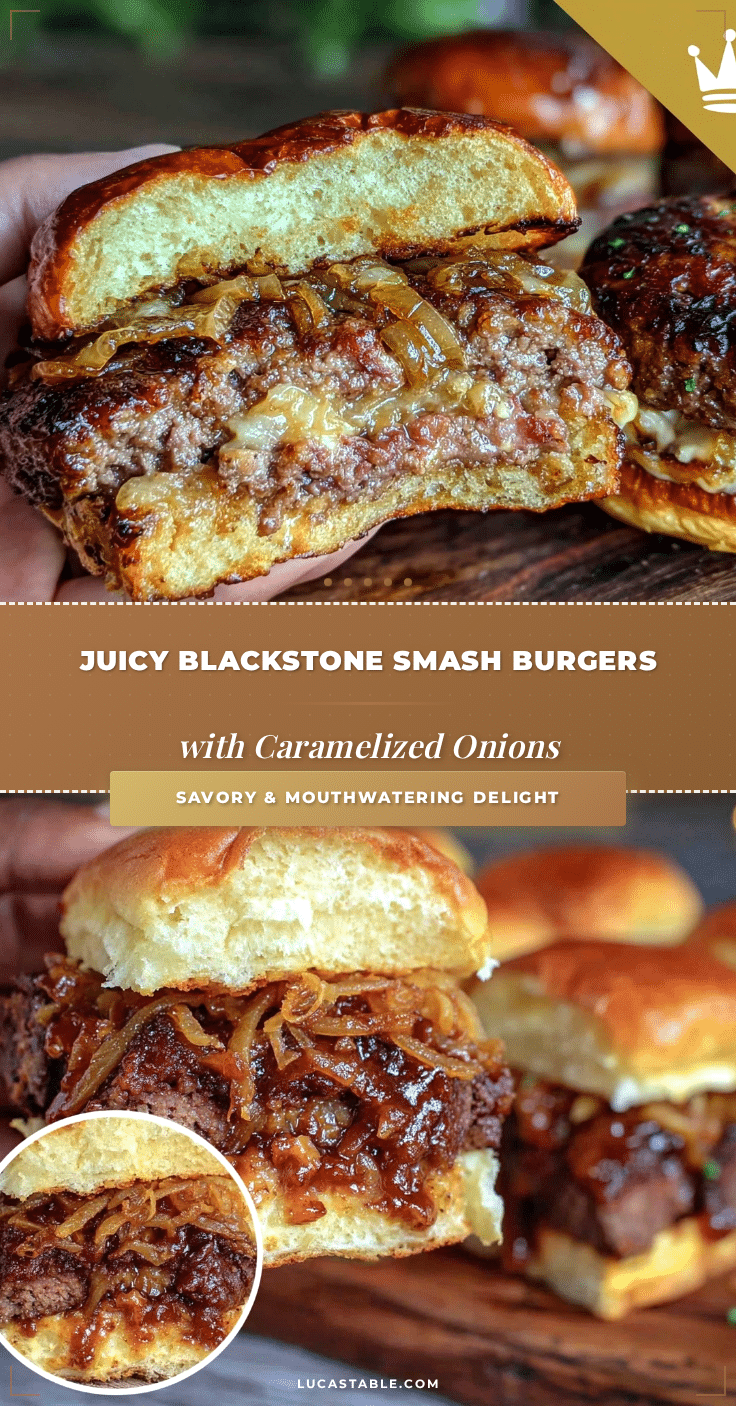 blackstone smash burgers recipe