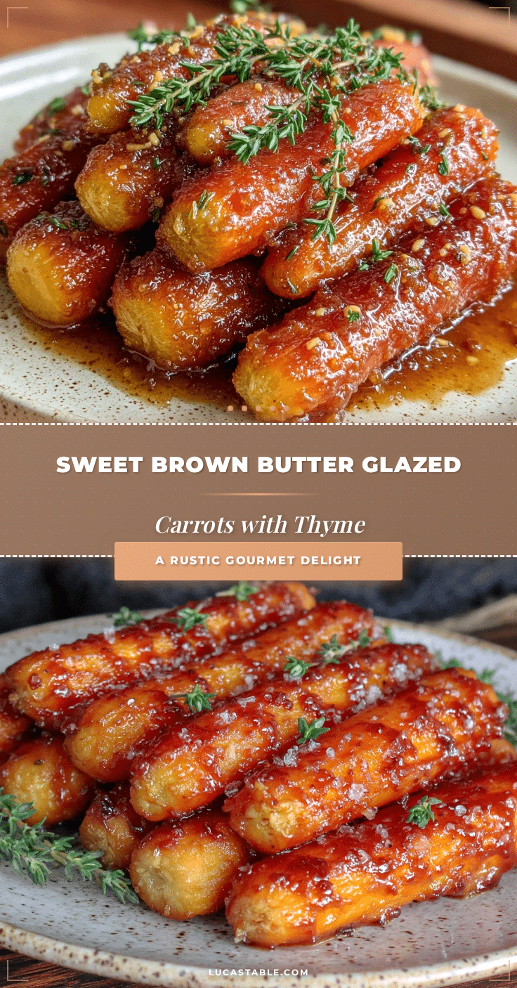 brown butter glazed carrots recipe
