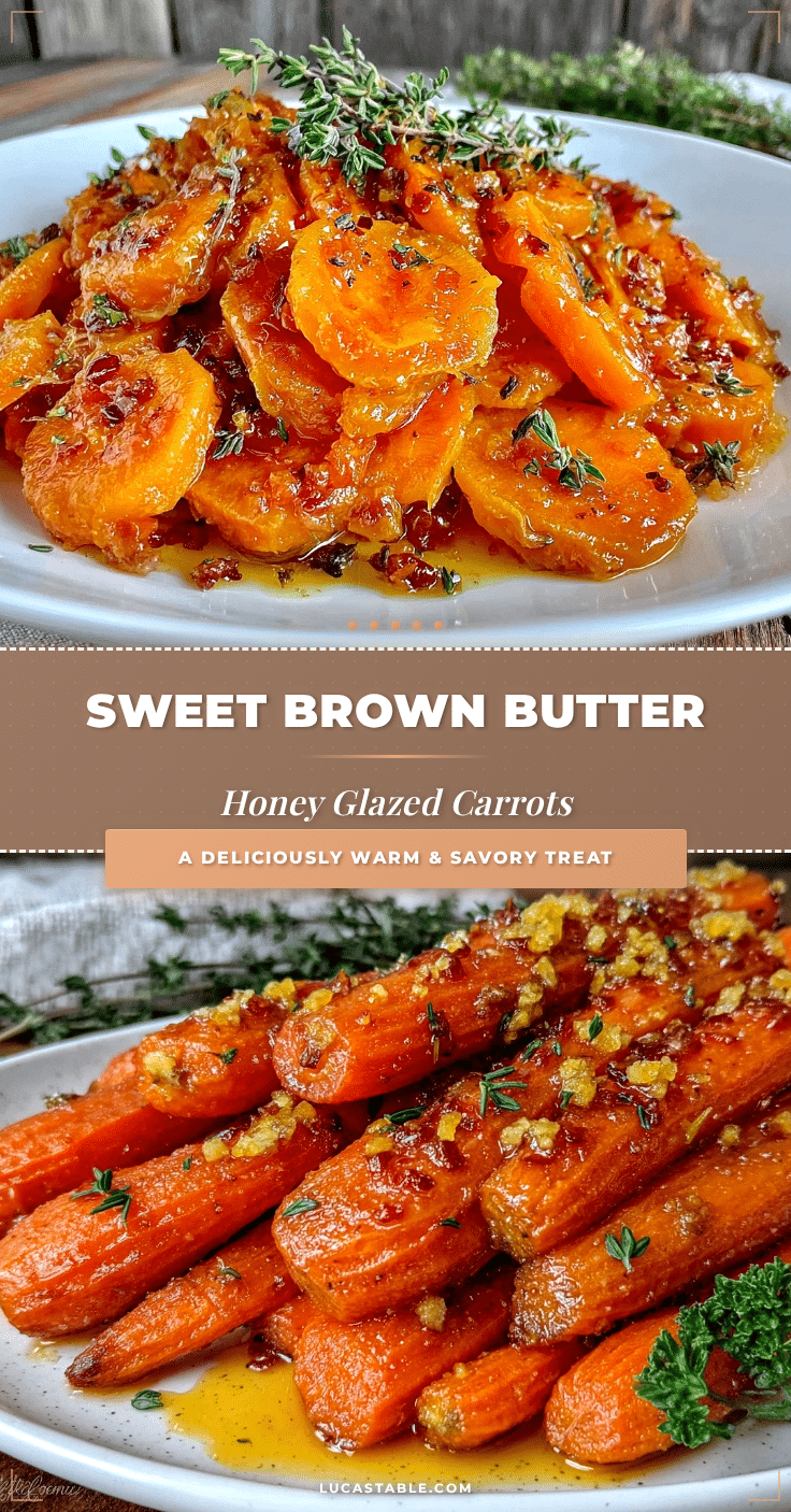 brown butter honey glazed carrots recipe
