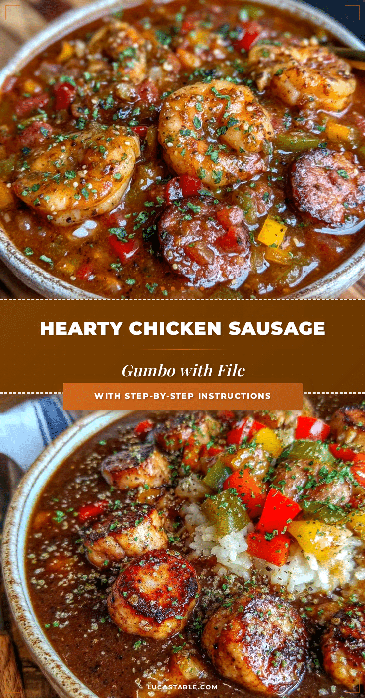 cozy chicken and sausage gumbo recipe