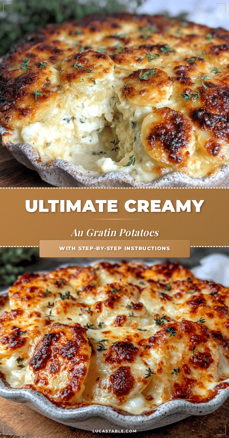 creamy au gratin potatoes recipe