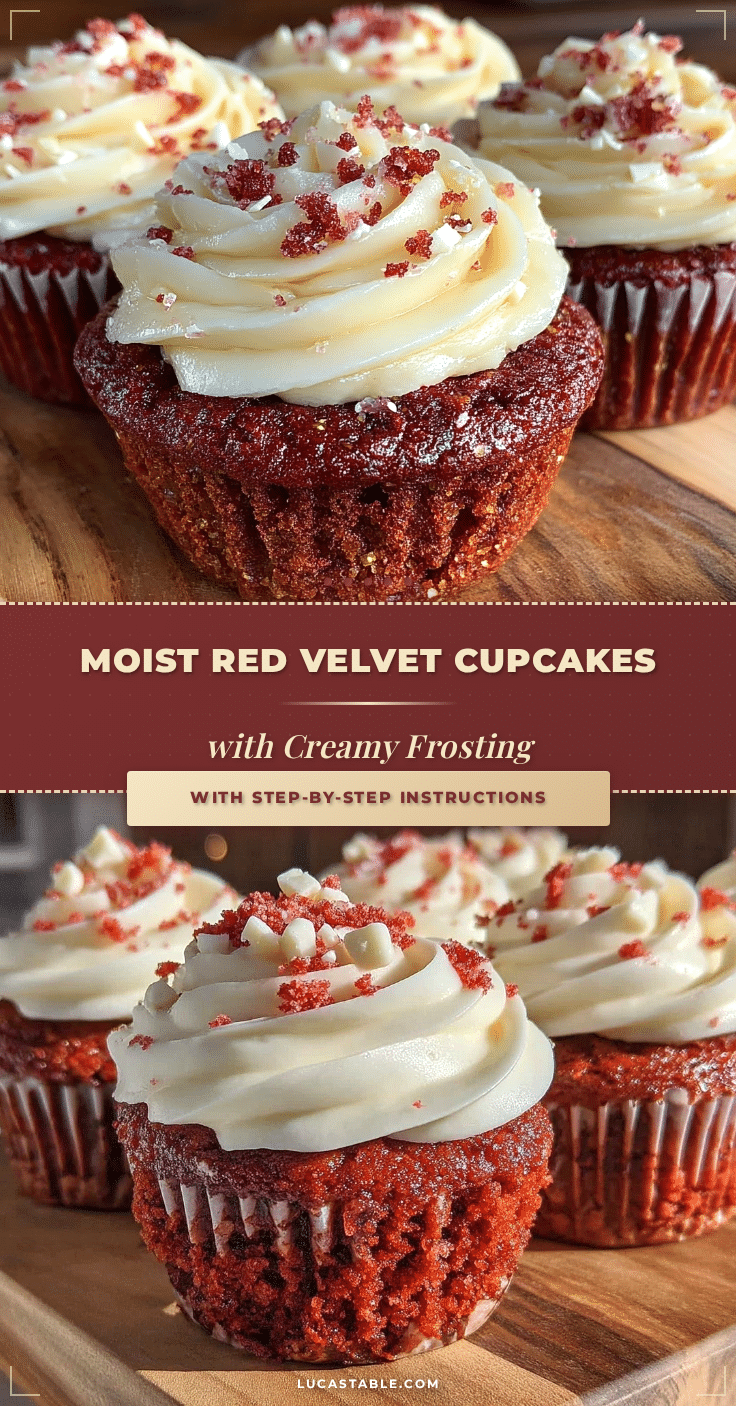 creamy red velvet cupcakes recipe