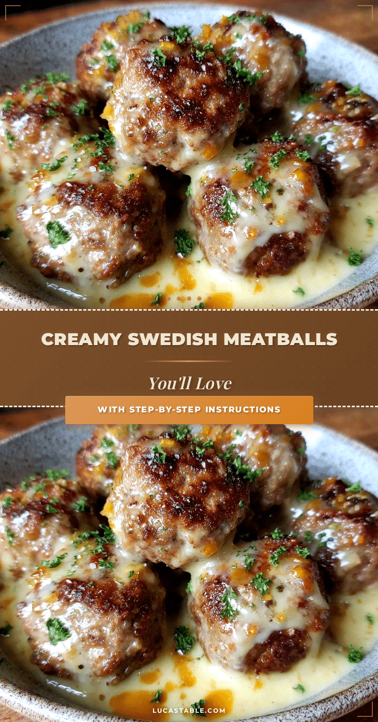 creamy swedish meatballs recipe