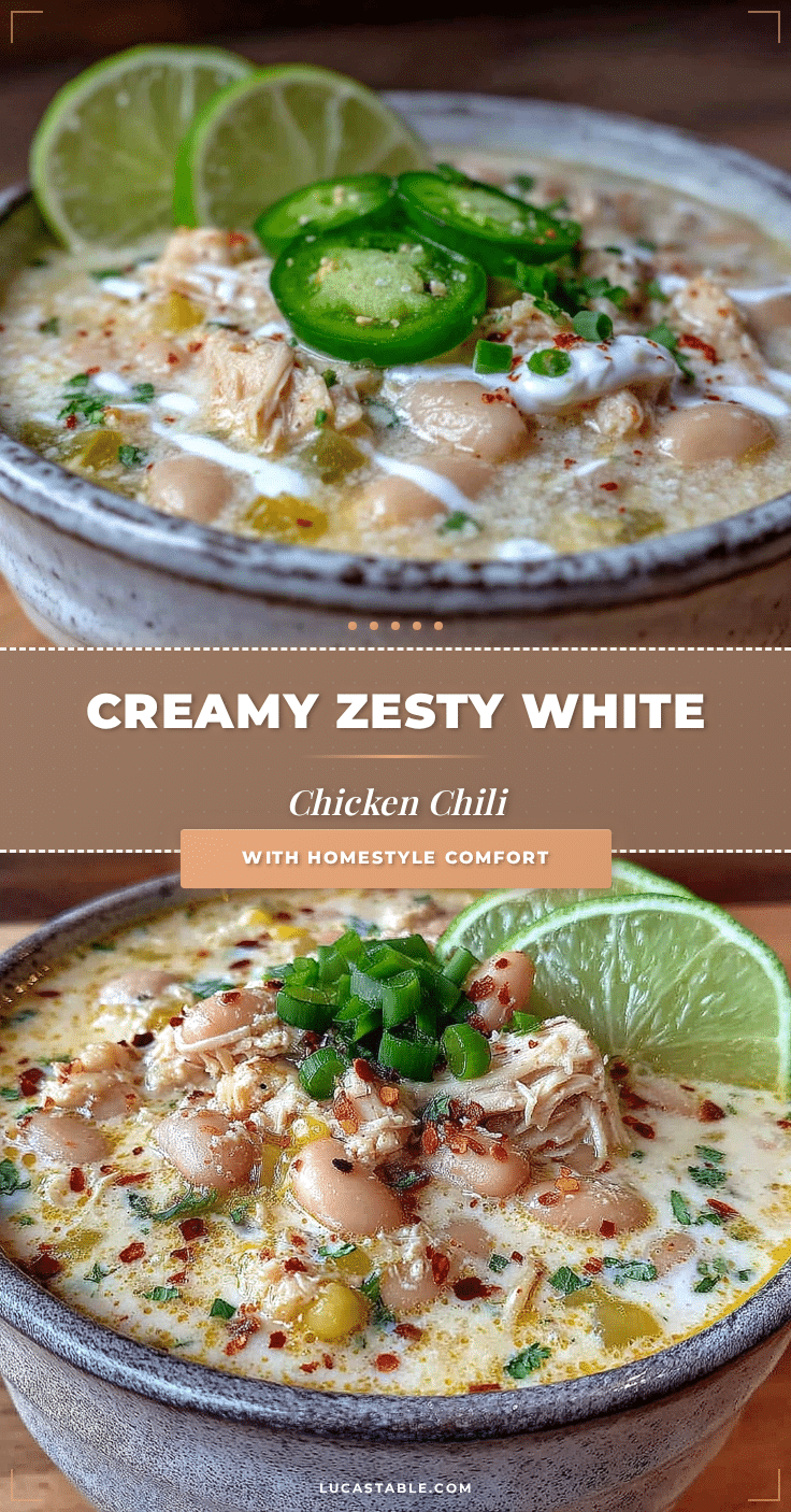 creamy white chicken chili recipe