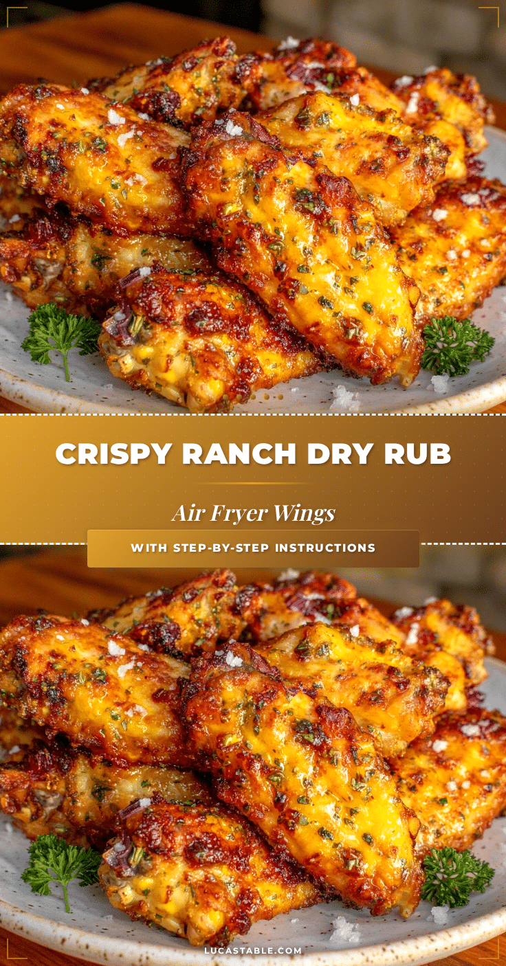 crispy air fryer chicken wings recipe