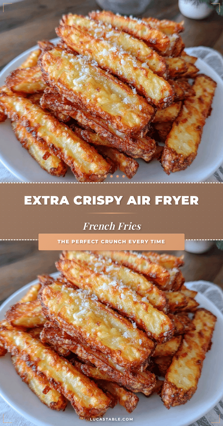 crispy air fryer french fries recipe
