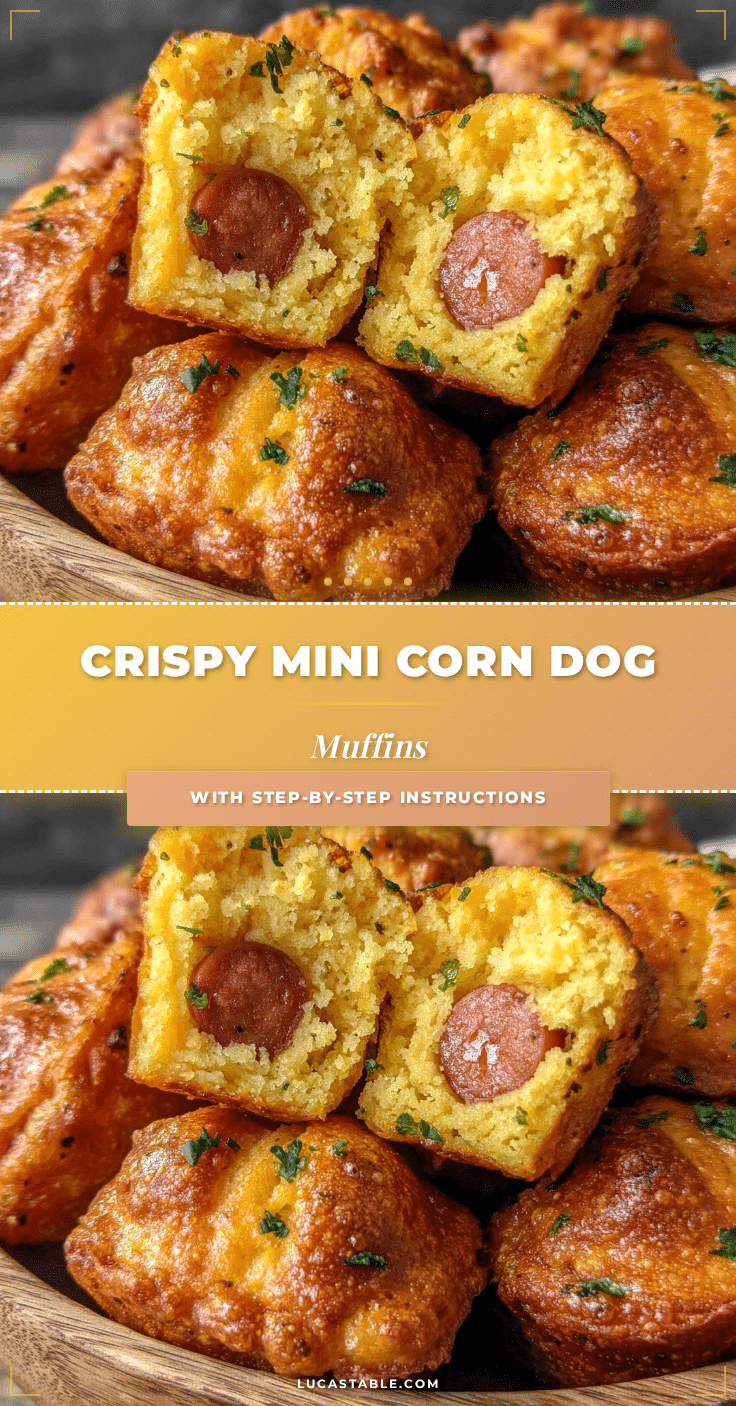 crispy mini corn dog muffins recipe