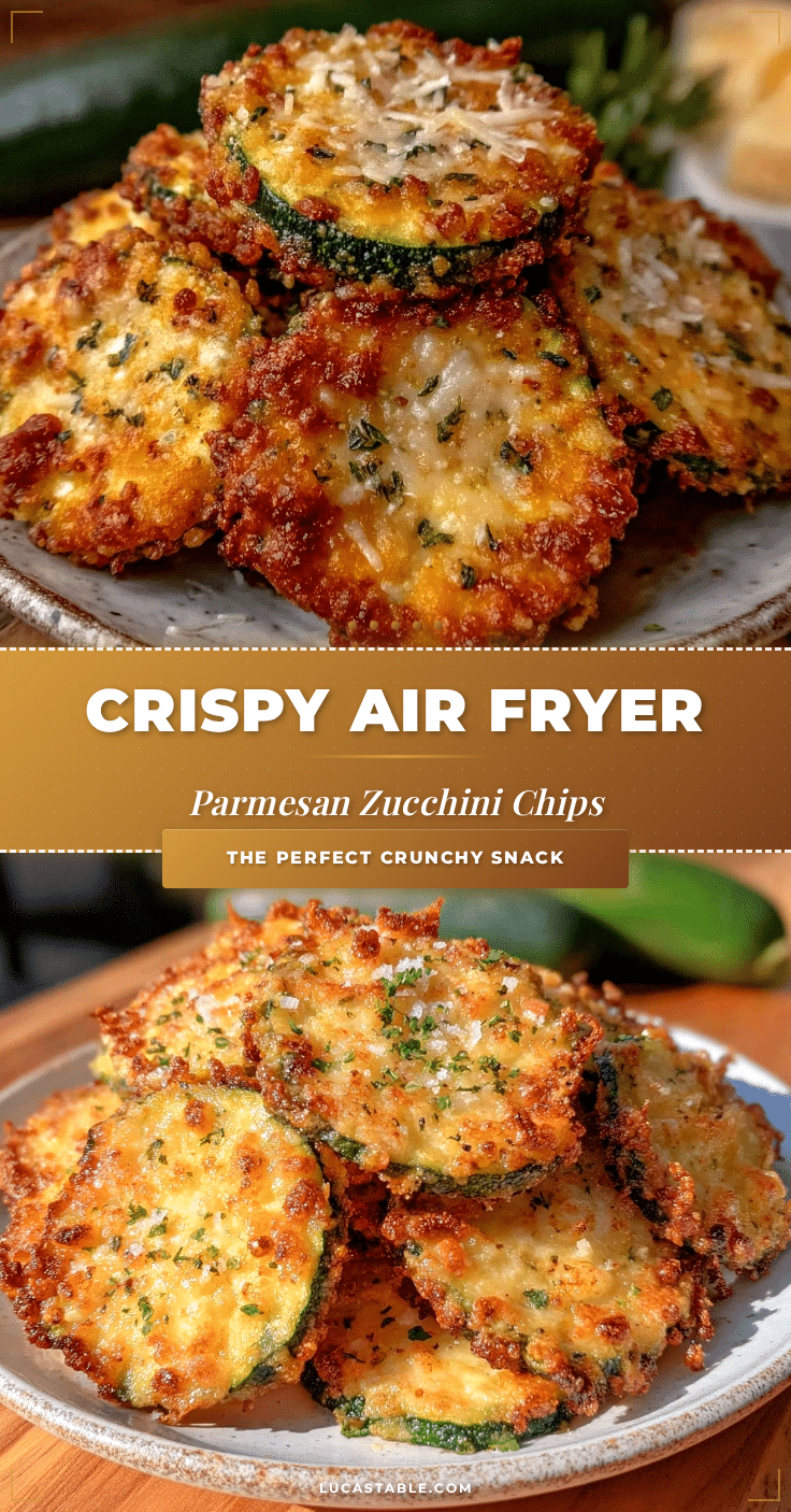 crispy parmesan zucchini chips recipe