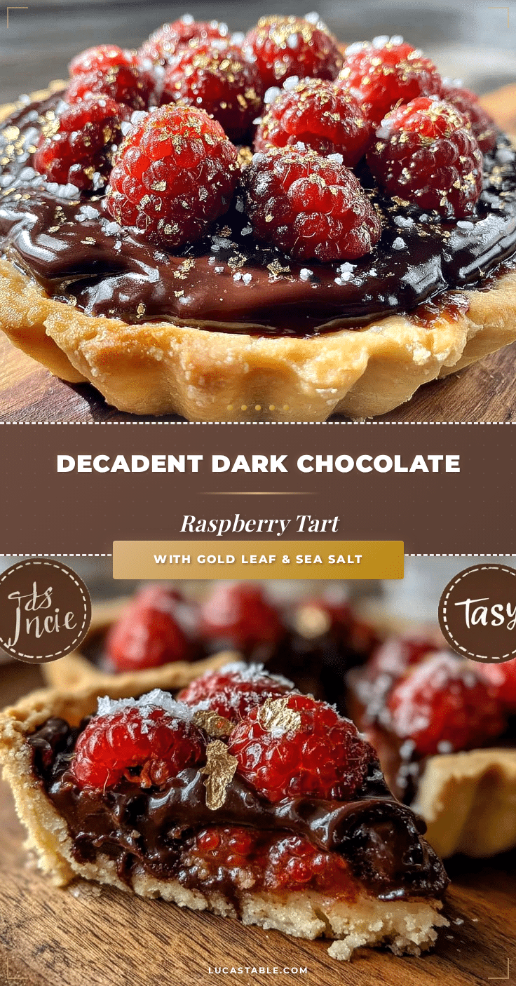 dark chocolate raspberry tart recipe