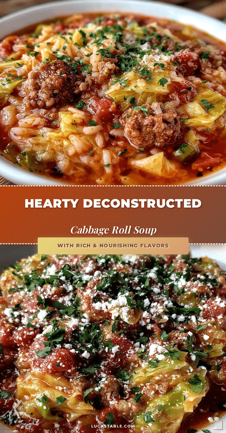 deconstructed cabbage roll soup recipe