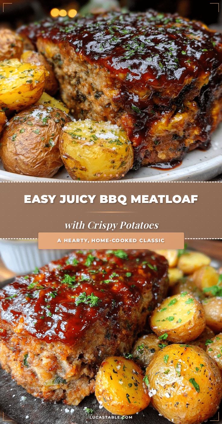 easy juicy BBQ meatloaf recipe