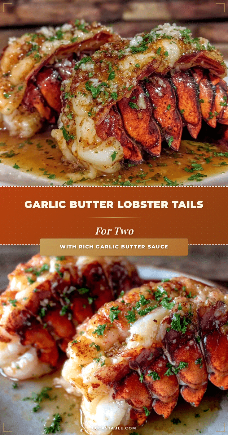 garlic butter lobster tails recipe