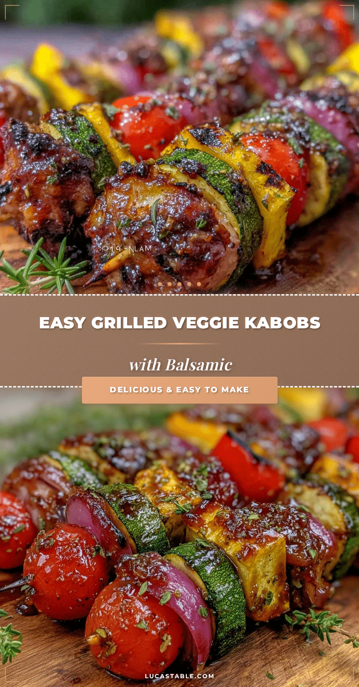 grilled vegetable kabobs recipe
