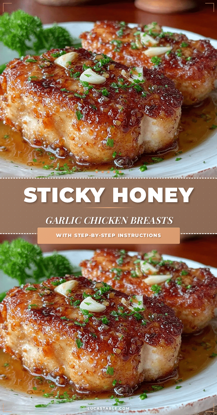honey garlic chicken breasts recipe