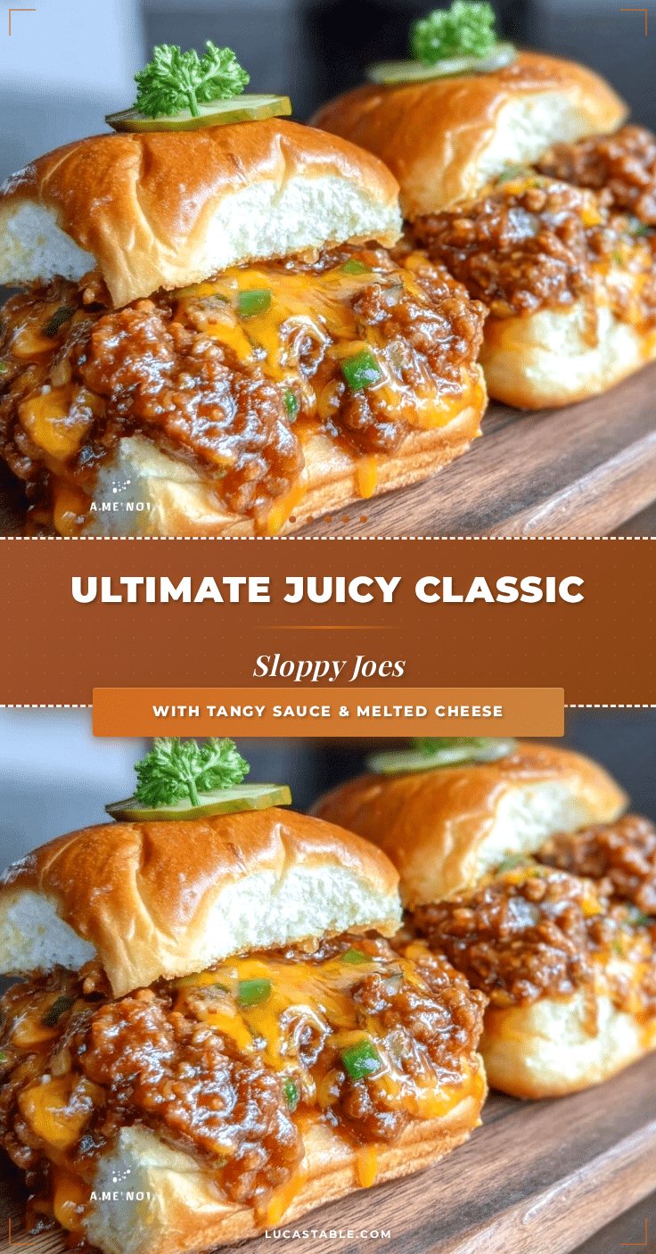 juicy classic sloppy joes recipe