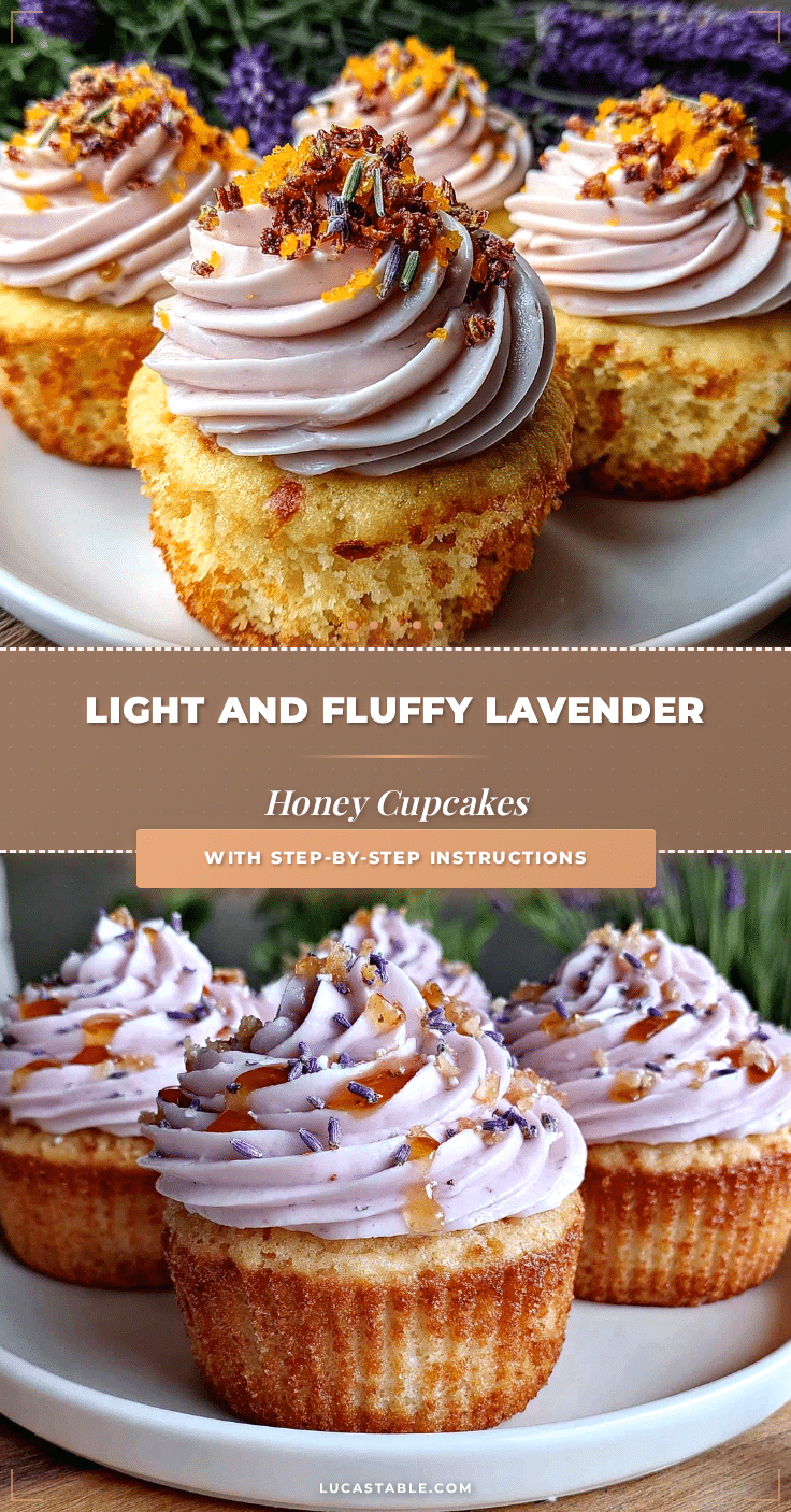 lavender honey cupcakes recipe