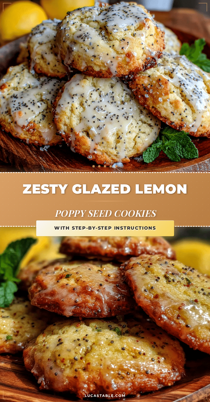 lemon poppy seed cookies recipe