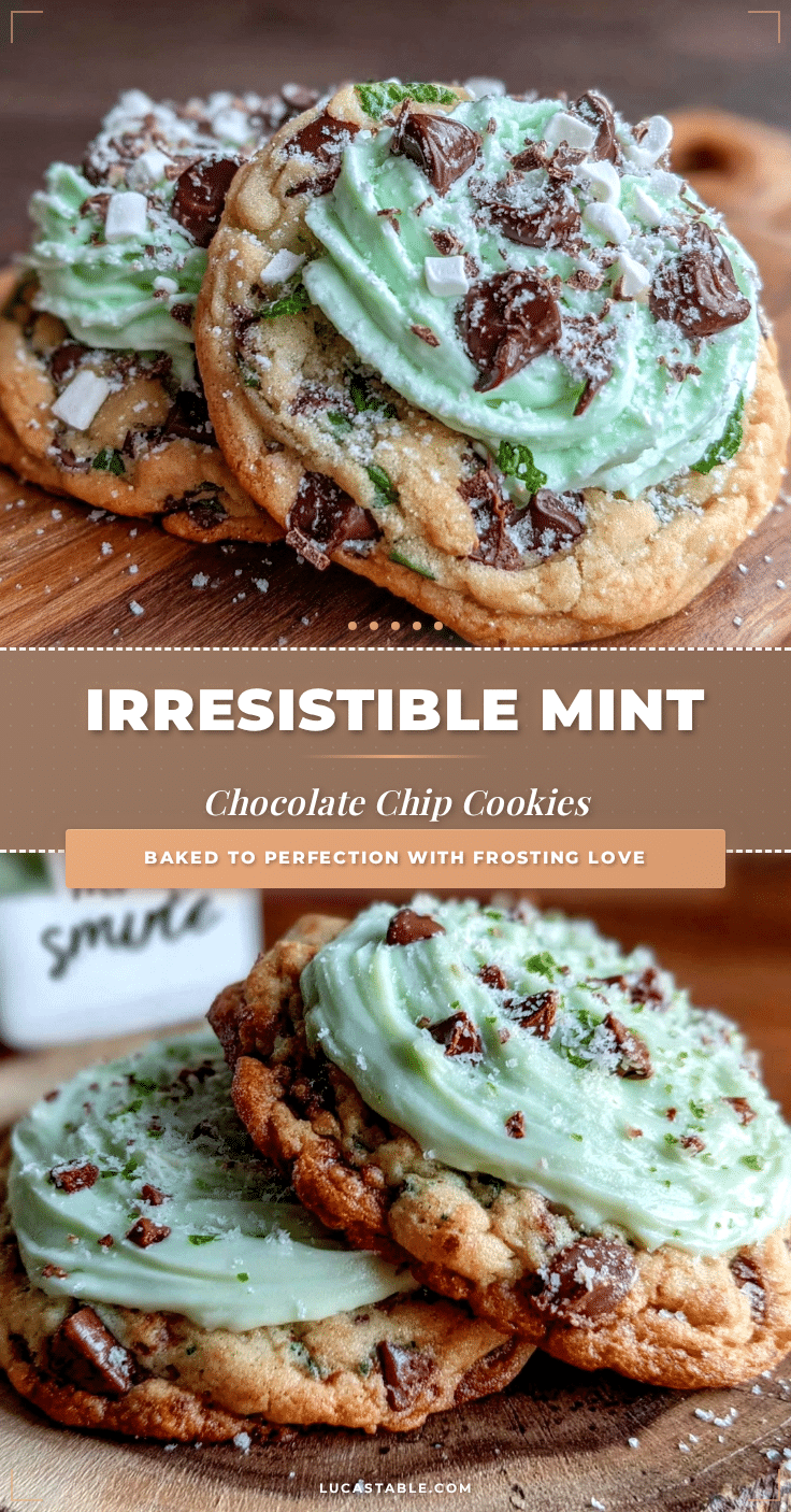 mint chocolate chip cookies recipe