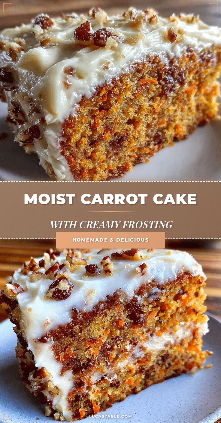 moist homemade carrot cake recipe