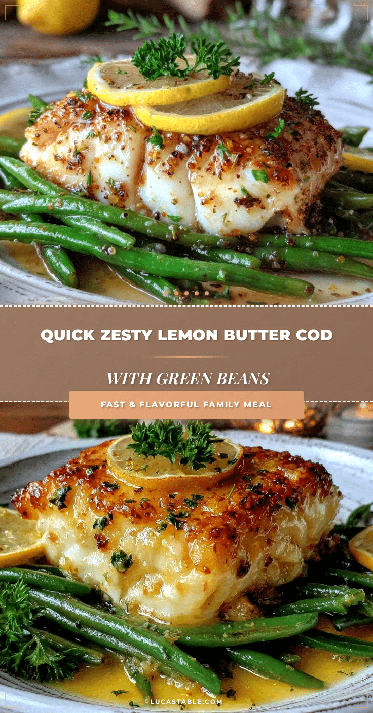quick lemon butter cod recipe