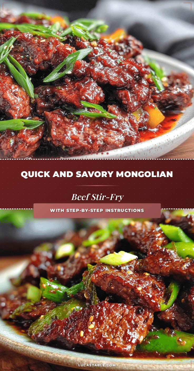Quick Mongolian Beef Stir-Fry recipe