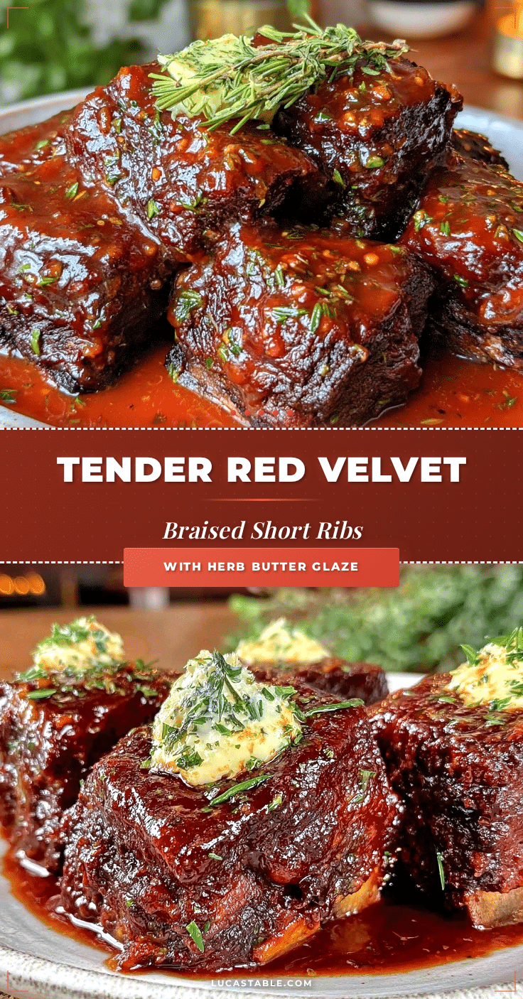 red velvet braised short ribs recipe