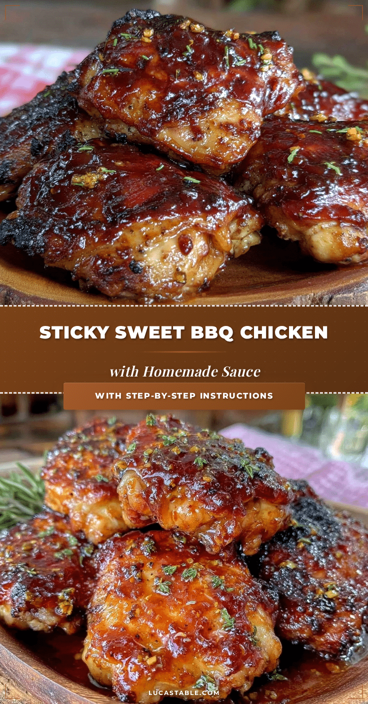 savory BBQ chicken recipe recipe