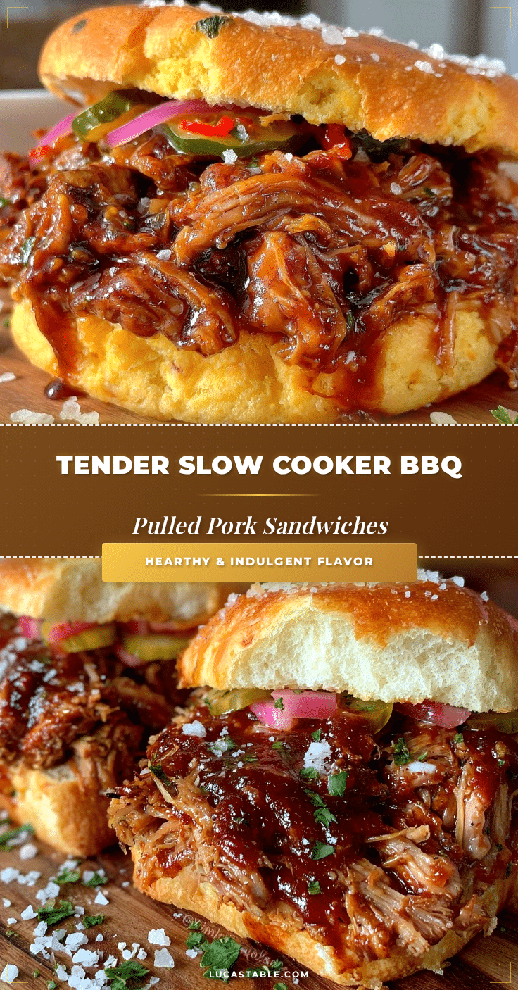 slow cooker bbq pulled pork sandwiches recipe