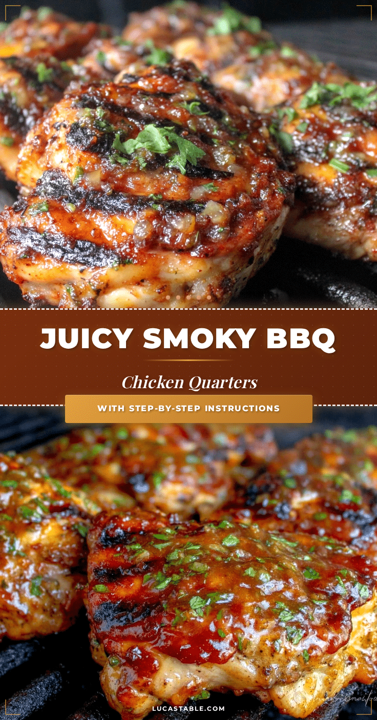 tender bbq chicken quarters recipe