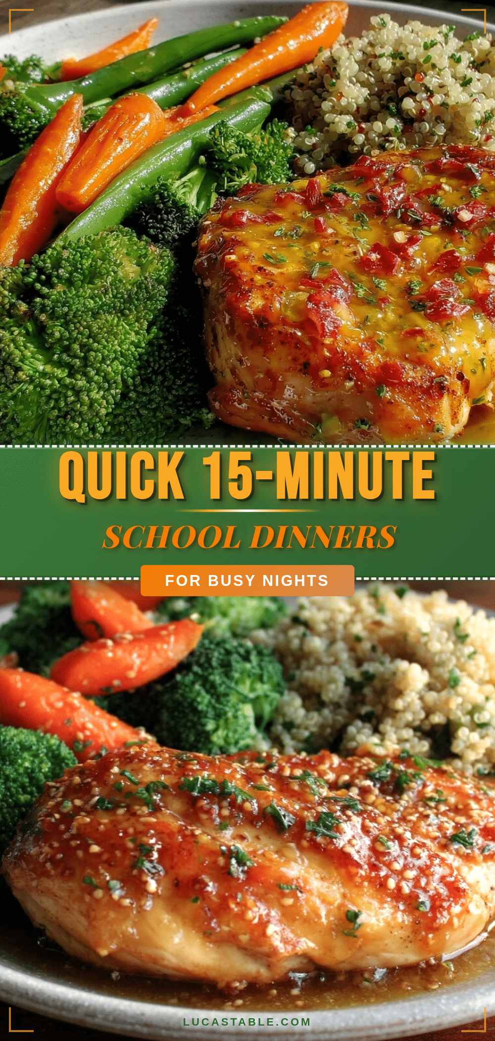15-minute back to school dinners recipe